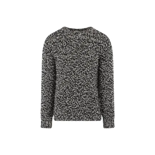 DRIES VAN NOTEN Мужские черные свитеры