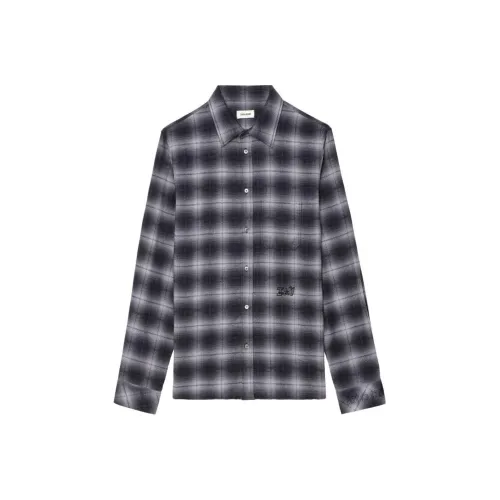 Zadig & Voltaire Серые Мужские Рубашки
