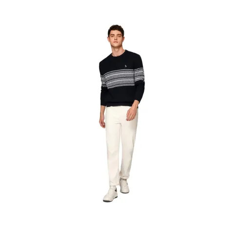 HAZZYS Свитер Мужской Темно-синий