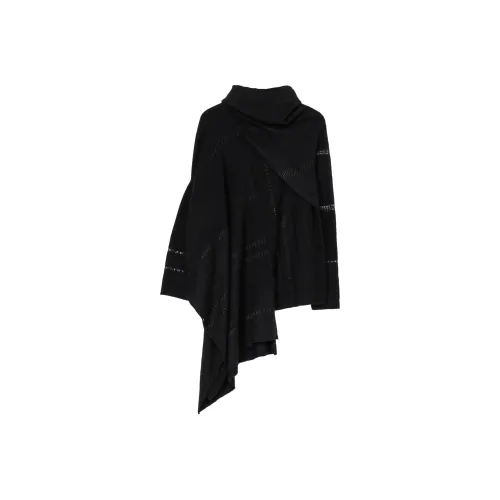 Yohji Yamamoto FW24 Свитер Унисекс Черный