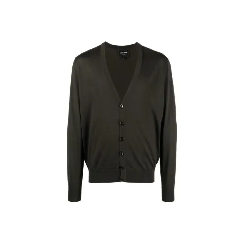 EMPORIO ARMANI SS22 Свитер Мужской Зеленый