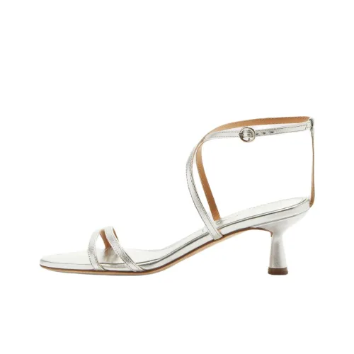 Aeyde MAEVE One Ремешок Сандалии 5,5 см Женские Серебристые