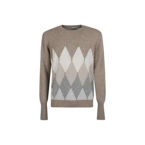 BALLANTYNE Бежевые Мужские Свитера