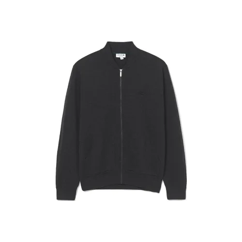 Свитеры для мужчин черного цвета в сотрудничестве с LACOSTE