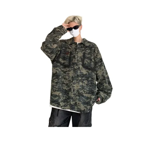  Roubini Зеленая Унисекс Рубашка