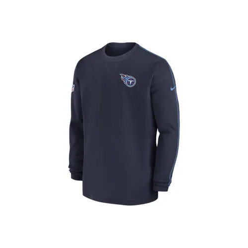 Nike x NFL Tennessee Titans Sideline COACH Толстовка Мужская Морской Синий