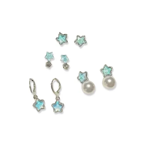 LuluCanaan Alloy Stud Earrings Women's