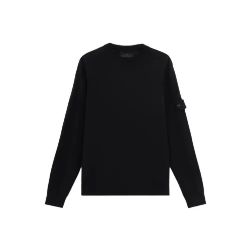 Stone Island Ghost Collection Черные Мужские Свитера