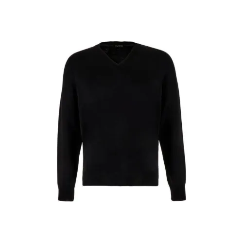TOM FORD Мужские черные свитеры