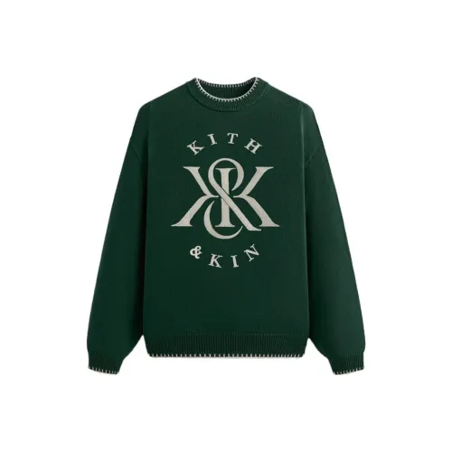KITH Collaboration Зеленые Мужские Свитера