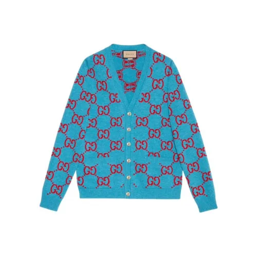 GUCCI Синий Мужской Свитера