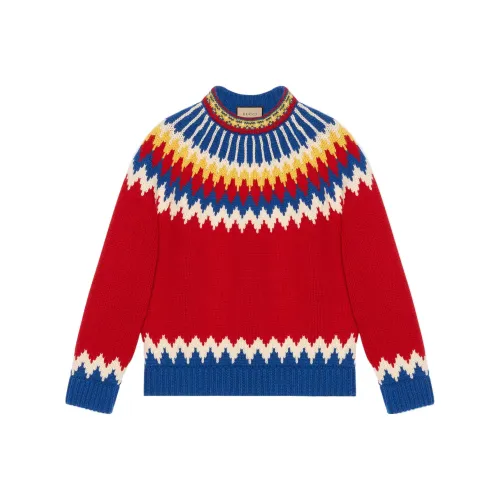 Gucci Red Мужские Свитера