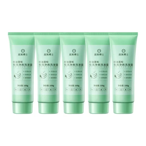 Dr.DMY FLUFFY И Wash Бесплатно Comfort Шампунь Уход за волосами Контроль жирности Чистка 100г за штуку