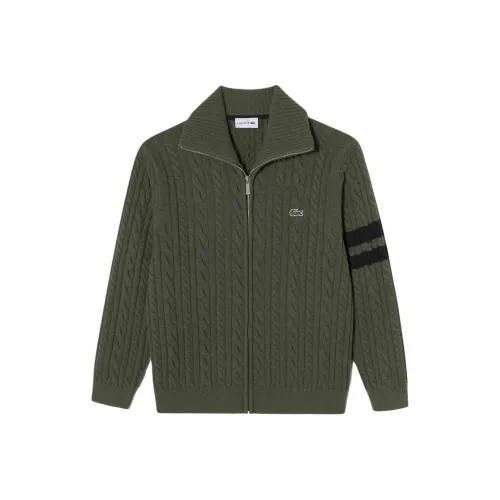 Свитеры для мужчин LACOSTE Collaboration зеленого цвета