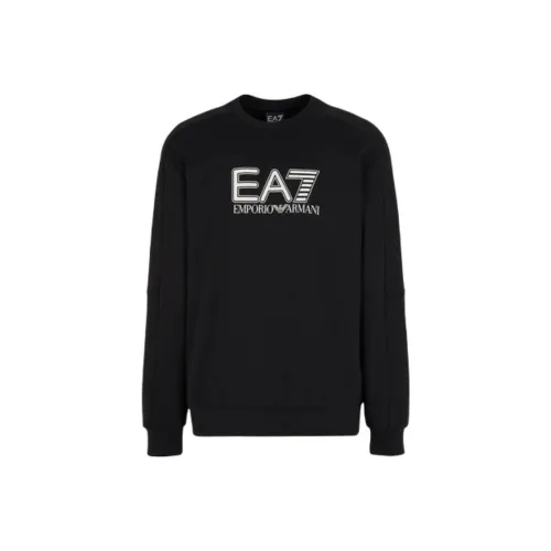 EMPORIO ARMANI EA7 Толстовка Мужской Черный