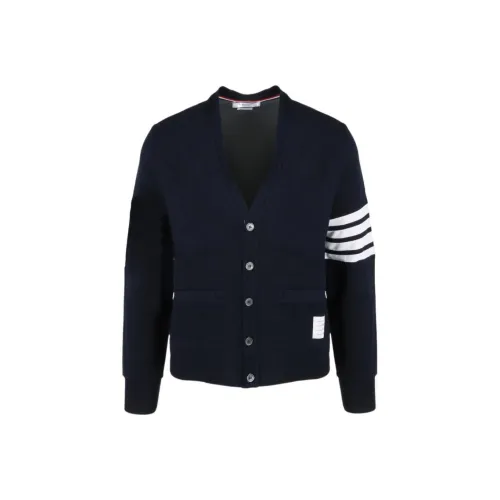 THOM BROWNE Синий Мужской Свитеры