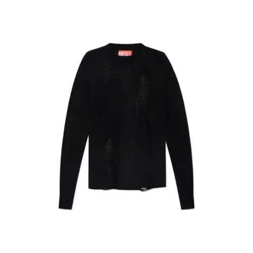 DIESEL Черные Мужские Свитера