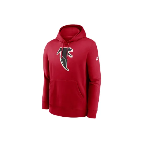 Nike Atlanta Falcons NFL Rewind Club Logo Свитшот Мужской Университетский Красный
