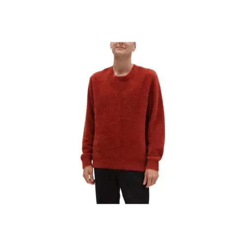 VANS CURREN x KNOST Red Men's Sweaters