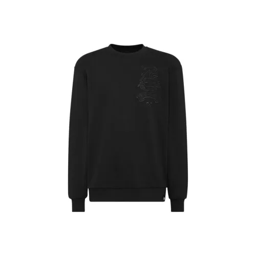 PHILIPP PLEIN FW24 Толстовка Мужской Черный