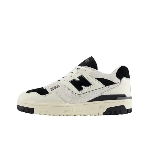 New Balance NB 550 Low Топ Повседневная обувь Унисекс Бежевый Черный