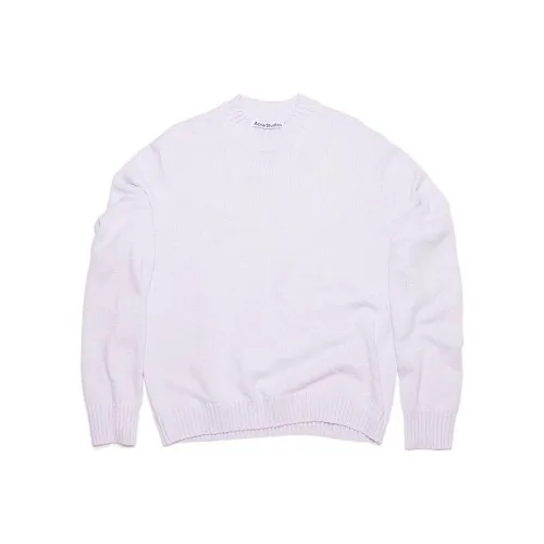 Acne Studios SS22 Свитер Мужской Светло-фиолетовый