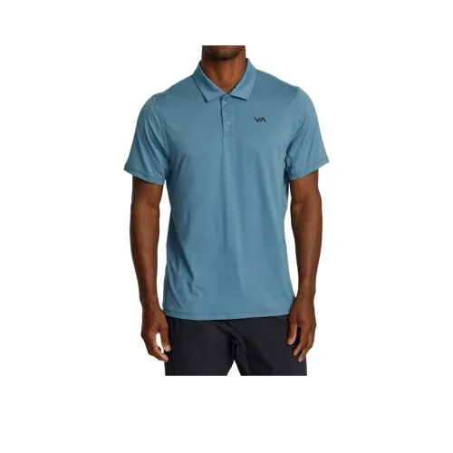 RVCA Поло Мужское Glacier Blue
