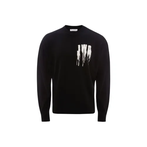 JW Anderson Черные Мужские Свитера