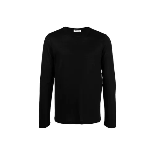 JIL SANDER Черные Мужские Свитера