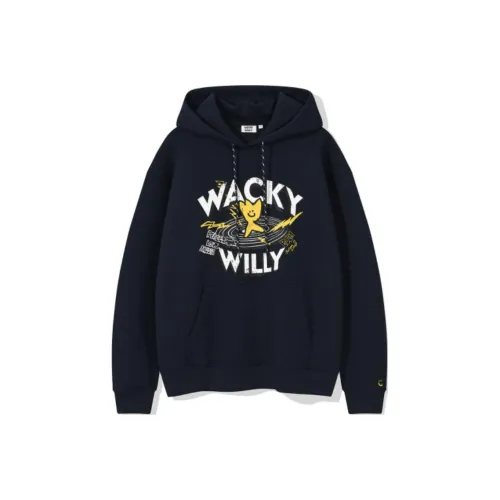 Wacky Willy Морской синий Унисекс Свитшоты