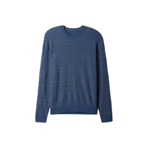 GAP совместный бренд Морской синий Мужские свитеры