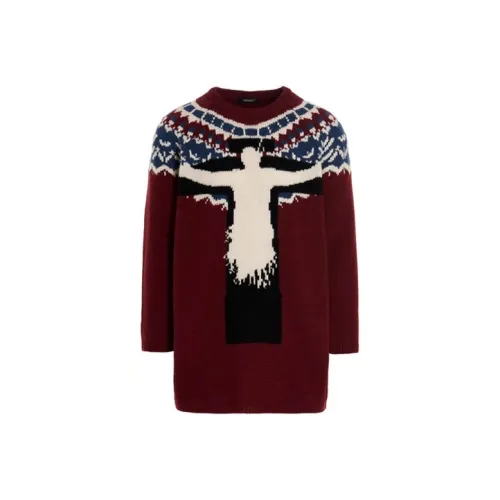 Undercover Красно-коричневые Мужские Свитера