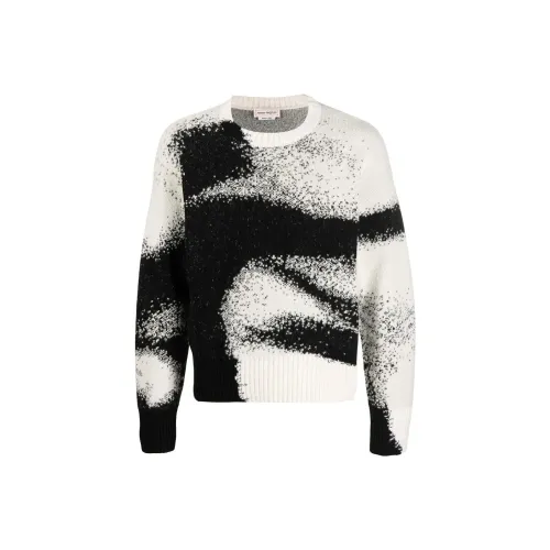Alexander McQueen Белые Мужские Свитера
