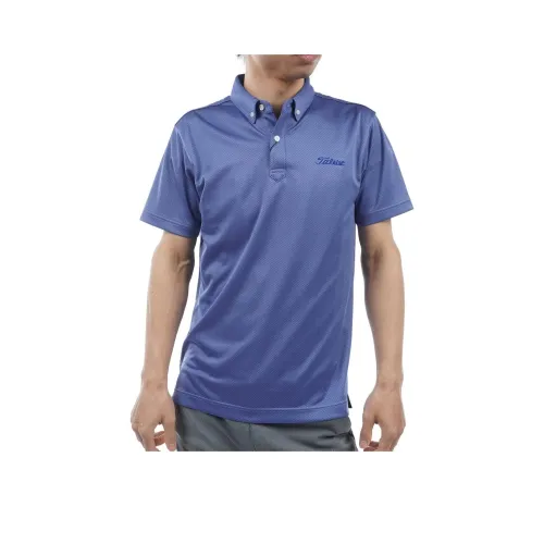 TITLEIST Синий Мужская Поло