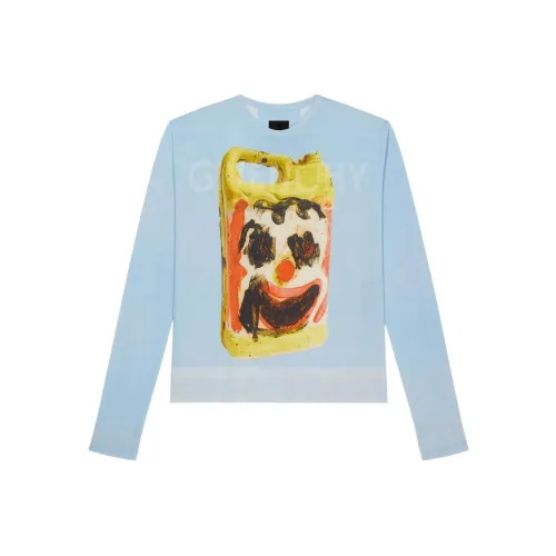 GIVENCHY x Josh Smith SS22 Трикотаж Мужской Светло-Синий