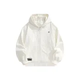 Кардиган экрю с капюшоном