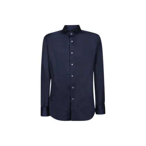 Canali Мужские Синие Рубашки