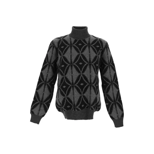 ETRO Черные Мужские Свитера