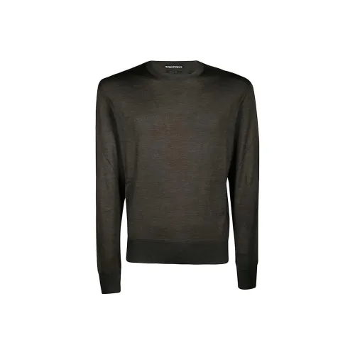 TOM FORD Серые Мужские Свитера