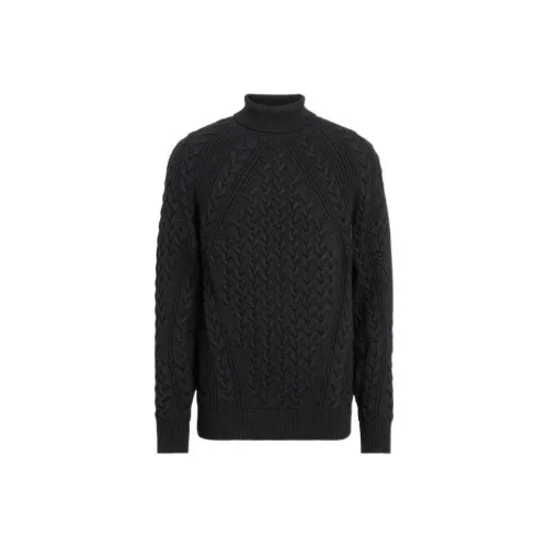 Ermenegildo Zegna Черные Мужские Свитера