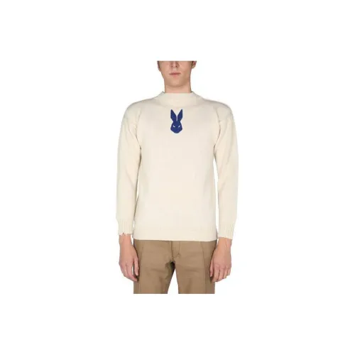 Maison Margiela Экрю Мужские Свитера