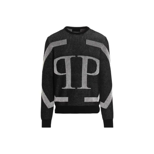 PHILIPP PLEIN Черные Мужские Свитера