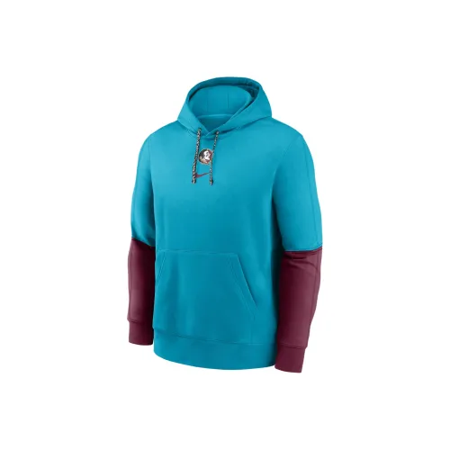 Nike Florida State Seminoles Sideline Team Issue Клуб Свитшот Мужской Синий