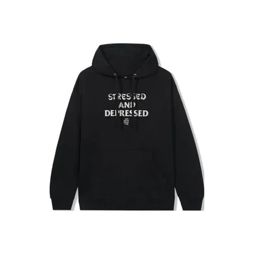 ANTI SOCIAL SOCIAL CLUB Черные Мужские Толстовки