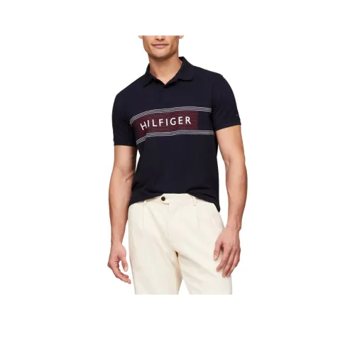 Tommy Hilfiger Поло Мужское Морской Синий