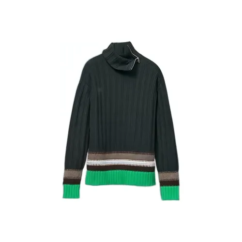 HERMES FW22 Свитер Мужской Оливково-зеленый