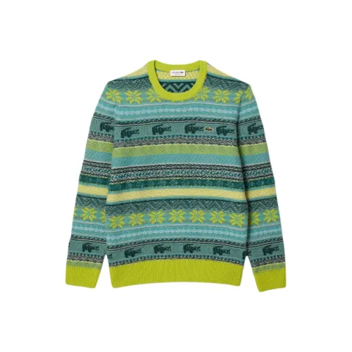 Свитеры для мужчин LACOSTE Collaboration Yellow