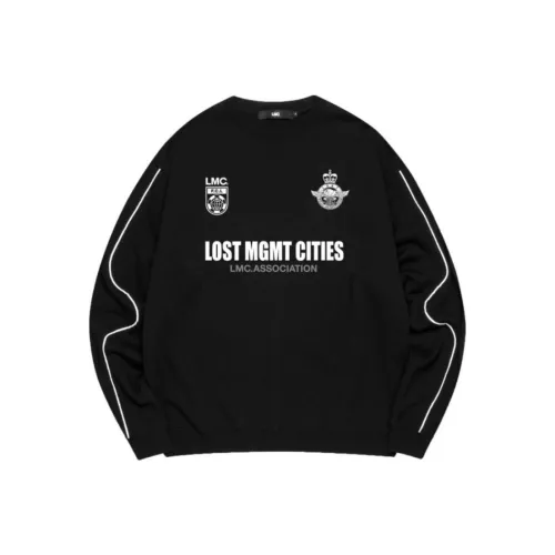 LMC Черный Унисекс Свитшоты
