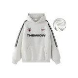 Бело-серый вереск, флисовая подкладка