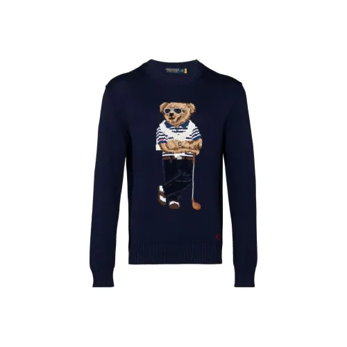 Polo Ralph Lauren SS22 Свитер Мужской Темно-синий Синий